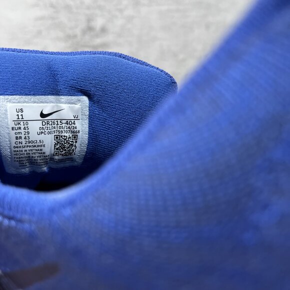 Nike ZoomX Invincible Run Flyknit 3 Running Shoes - Men's Size 11 - Blue - Picture 11 of 11